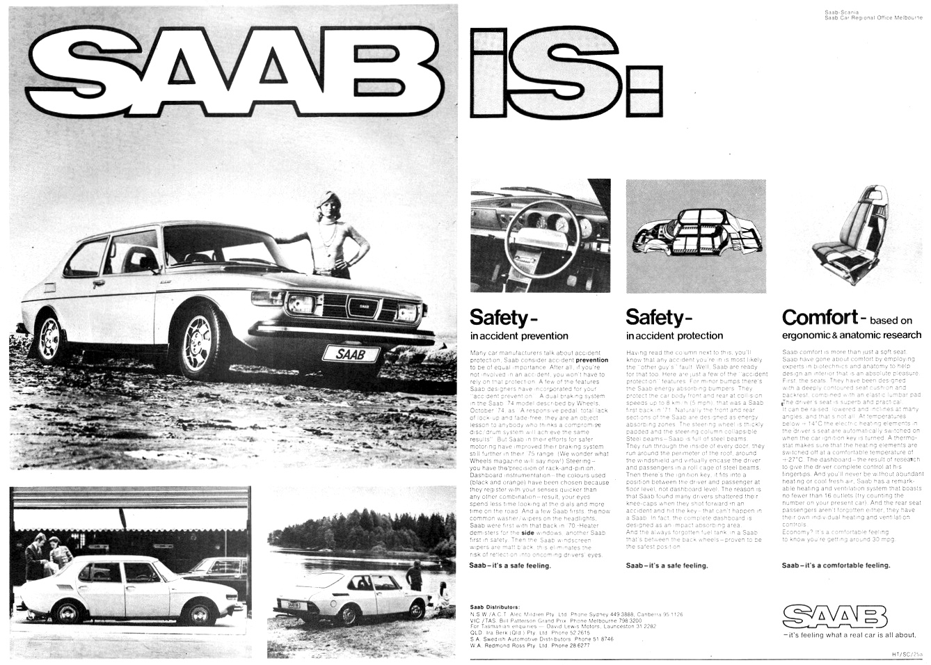 1975 Saab 2 & 4 Door